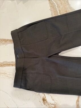 LOFT Olive Straight-Leg Dress Pants